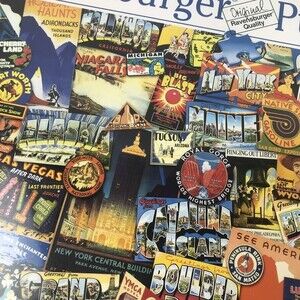 Ravensburger Road Trip USA 192120 1000pc Puzzle NEW SEALED RARE HTF